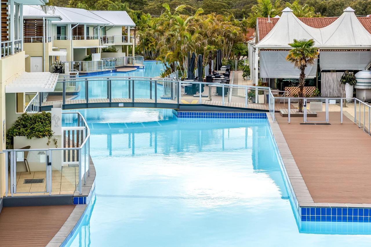 Oaks Port Stephens Pacific Blue Resort サラマンダー・ベイ エクステリア 写真